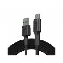 Green Cell KABGC20 USB kabelis USB 2.0 1,2 m USB A Micro-USB B Juoda