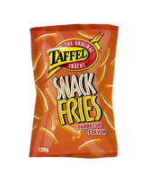 Kukurūzų traškučiai TAFFEL, Snack Fries Barbecue, 110 g