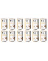 BRIT Veterinary Diet Hepatic Turkey&Pea maistas šunims 12x400 g