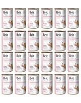 BRIT Veterinary Diet Hypoallergenic Lašiša ir žirniai alergiškiems šunims 24x400g