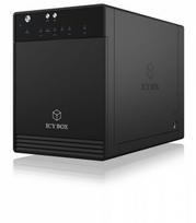 ICY BOX IB-3740-C31 USB 3.1 Type-C SINGLE enclosure for 4x2.5/3.5inch SATA HDDs/SSDs