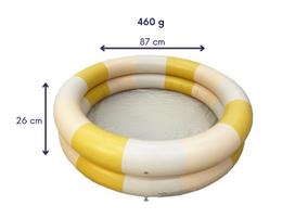 Pripučiamas baseinas vaikams, geltonas - Skersmuo – 87 cm