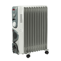 TEPALINIS ŠILDYTUVAS „TURBO 11 RIBS“ 2500W + 400W