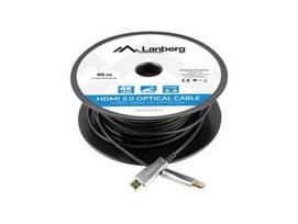 LANBERG HDMI v2.0 M/M cable 40m optical AOC black
