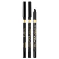 Eveline Cosmetics Eveline Variete Gel Akių apvadas Pieštukas Atsparus vandeniui vandeniui atsparus akių pieštukas, atspalvis: 01 Juodas