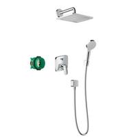 Hansgrohe potinkinė dušo sistema Crometta E240 chromo spalvos