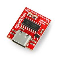 Keitiklis USB-UART FTDI CH340C 3.3 / 5 V USB tipo C, SparkFun DEV-15096