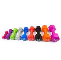 Viniliniai hanteliai 3kg BODYSOLID Vinyl Dumbbells