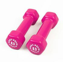 Viniliniai hanteliai 0,5kg BODYSOLID Vinyl Dumbbells