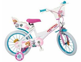 VAIKIŠKAS DVIRATIS 16" TOIMSA TOI1681 PAW PATROL BALTA