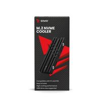 SAVIO aušinimo blokas M.2 NVME 2280 diskams, AK-60, juodas