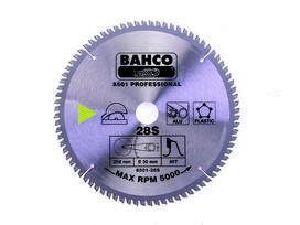 Diskinis pjūklas aliuminiui ir plastikui 216x30mm 48H -5°, (25mm adapteris)