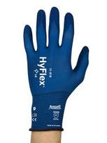 Apsauginės pirštinės Ansell HyFlex 11-818, 9 dydis,  itin plonos, nailonas, spandex. Nitrilo putų delno padengimas.