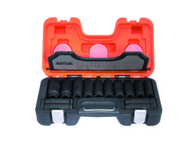 Smūginių prailgintų galvų rinkinys D/S14 1/2" 14vnt 10-27mm