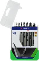 Medžio grąžtų rinkinys (minkštai medienai ir kietmedžiui) Clipster PRO 8vnt Ø2-10mm
