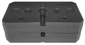 Svoriai 2x5kg Christopeit Profi Center