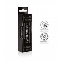 Automatinis antakių pieštukas ir šepetėlis REVERS EYE BROW ARTIST juodos spalvos, 1 vnt.