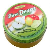 Obuolių skonio ledinukai WOOGIE FINE DROPS, 200 g