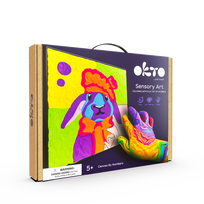 Kūrybinis rinkinys Modelino rinkinys - 3D tapyba Kiškutis (30*30 cm)