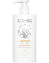 BAO-MED maitinanti, drėkinanti apsauginė kaukė visų tipų plaukams su baobabo aliejumi ir ekstraktu Bao-Med Luxuriate 750ml