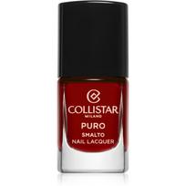 Collistar Puro Long-Lasting Nail Lacquer ilgai išliekantis nagų lakas atspalvis 111 Rosso Milano 10 ml