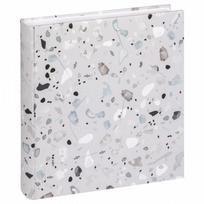 WALTHER alb.FA-298-3 Terazzo stone grey 30x30/60 psl, balti lapai