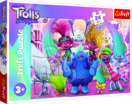 TROLLS TREFL  Dėlionė „Troliai 3“, 24 det.