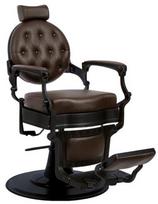 W Beauty barberio kėdė tamsiai rudos spalvos su juodu rėmu Buzz Black, Dark Brown
