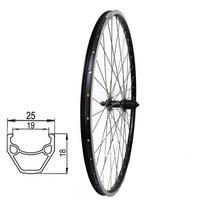 Galinis ratas 28" 36H, V-tipo stabdžiams, U-link stebulė 8-11 pav. greitveržlė