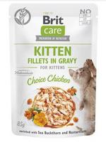 BRIT Care Cat Kitten Choice Pouch - šlapias kačių maistas - 85 g