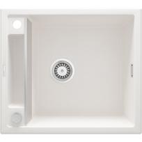 Akmens masės plautuvė Deante MAGNETIC, baltos spalvos