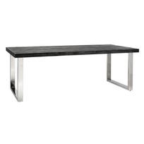 Valgomojo stalas Blackbone silver 220
