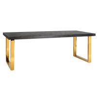 Valgomojo stalas Blackbone gold 220