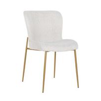 Valgomojo kėdė ODESSA WHITE BOUCLE