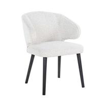 Valgomojo kėdė INDIGO WHITE BOUCLE