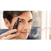 Philips Nose & ear trimmer NT1650/16 100% waterproof, Dual-sided protective guard system, Rotating switch, AA-battery included NT1650/16