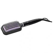 Philips Heated Straigthening Brush BHH880/00,ceramic coating,heated and nylon bristle design for best results,thermo sensor for EHD,2 temp. BHH880/00