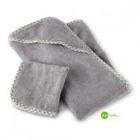 Norwex Baby Hooded Towel Set Rankšluostis kūdikiams su gobtuvu, Grey