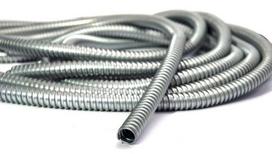 Gofruotas metalinis vamzdis D41 (ritė 25m)