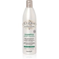 Alfaparf Milano Il Salone Milano Keratin atkuriamasis šampūnas pažeistiems plaukams 500 ml