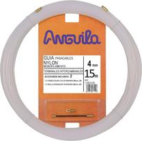 Kabelio pratraukėjas nailoninis (15m, 4mm, baltas, nailonas)