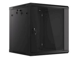 Komutacinė spinta 19\'\' pakabinama 12U 600x450x635 (juoda, nesurinkta)