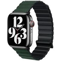 Beline Apple Watch magnetinis Pro dirželis 42|44|45|49mm, juodas/ žalias