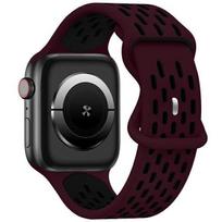 Beline Apple Watch naujas sportinis silikoninis 42|44|45|49 mm bordo spalvos