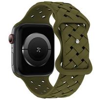 Beline Apple Watch silikoninis pintas 42|44|45|49 mm alyvuogių spalvos