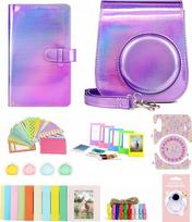 Viršelis LoveInstant rinkinys 8W1 Case Album - Fujifilm Instax Mini 11 / Violetinė Flash
