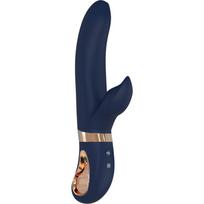 Dream Toys Goddess Collection Atropos klitorį stimuliuojantis vibratorius blue 22,5 cm