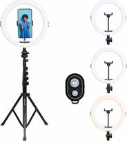 Žibintas AgfaPhoto LED šviesos žiedas 11 + Tripod + Pilot
