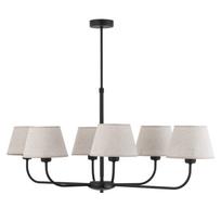 Lubinis šviestuvas TK LIGHTING CHICAGO 6, 6xE27  LED 15W