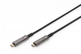 DIGITUS USB Type-C - USB Type-C AOC Hybrid FO cable 4K 60Hz USB 3.1 SPEC 10m
